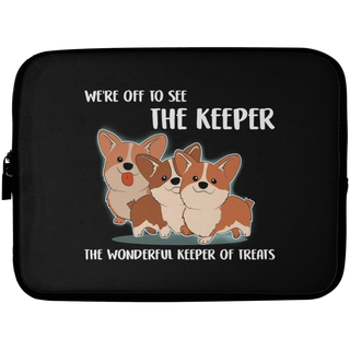 We're Off To See The Keeper Corgi Laptop Sleeves