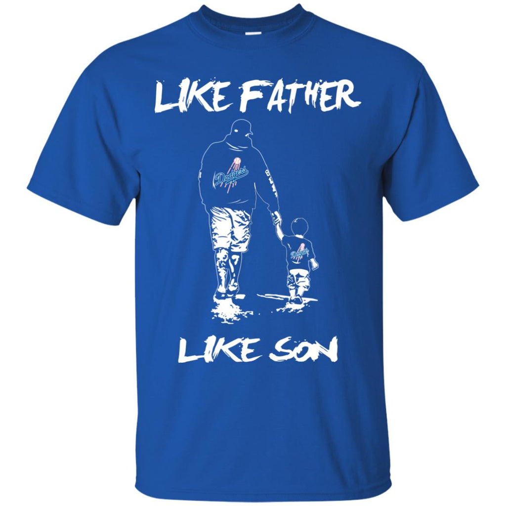 Like Father Like Son Los Angeles Dodgers T Shirt – Best Funny Store