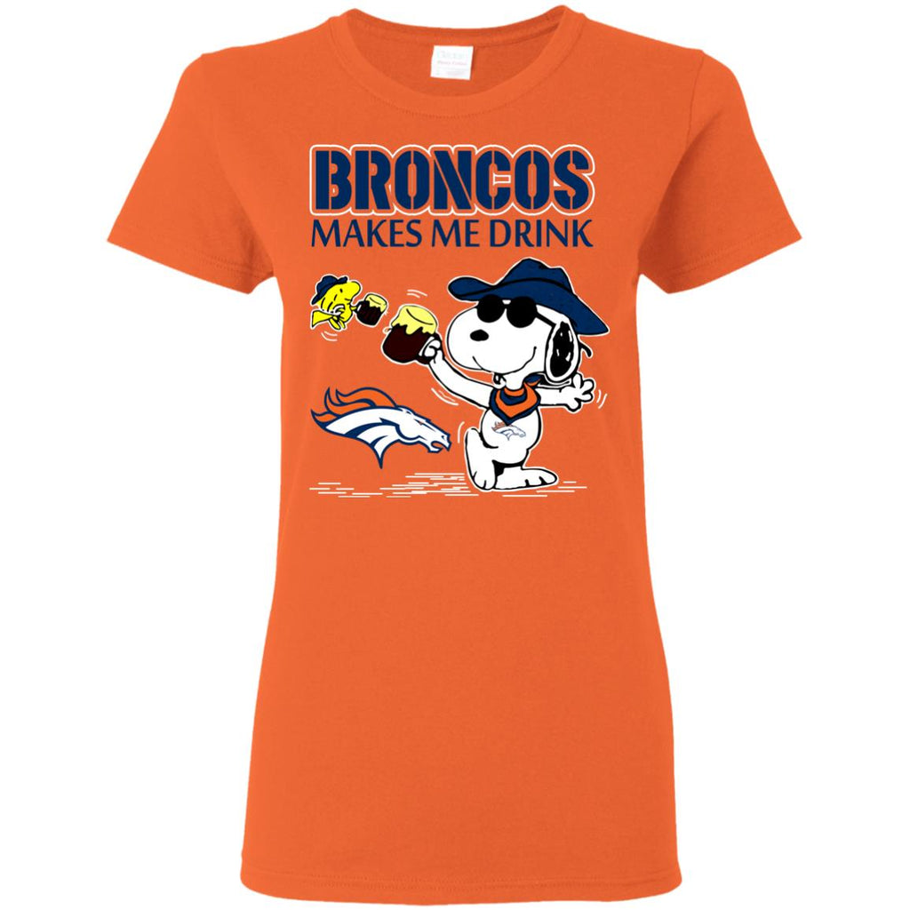 Denver Broncos Make Me Drinks T Shirts – Best Funny Store