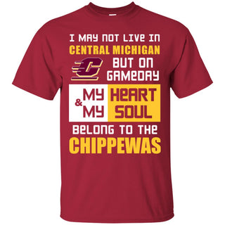 My Heart And My Soul Belong To The Chippewas T Shirts