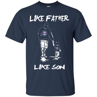 Like Father Like Son Minnesota Twins T Shirt