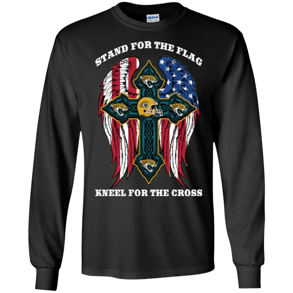 Stand For The Flag Kneel For The Cross Jacksonville Jaguars T Shirts