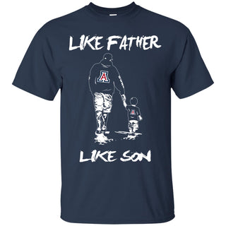 Like Father Like Son Arizona Wildcats T Shirt