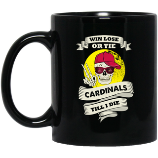 Skull Say Hi St. Louis Cardinals Mugs