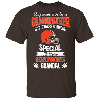 KHG It Takes Someone Special To Be A Cleveland Browns Grandpa T Shirts