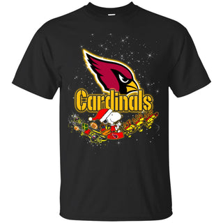 Snoopy Christmas Arizona Cardinals T Shirts
