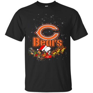 Snoopy Christmas Chicago Bears T Shirts