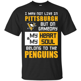 My Heart And My Soul Belong To The Penguins T Shirts