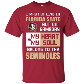 My Heart And My Soul Belong To The Seminoles T Shirts