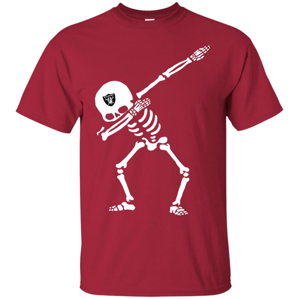 Dabbing Skull Oakland Raiders T Shirts