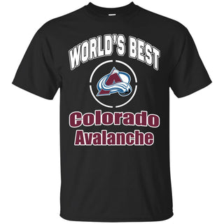 Amazing World's Best Dad Colorado Avalanche T Shirts