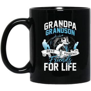 Grandpa & Grandson Best Fishing Friends Mugs