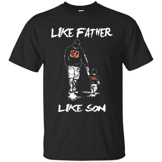 Like Father Like Son Cincinnati Bengals T Shirt