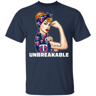 Beautiful Girl Unbreakable Go Minnesota Twins T Shirt