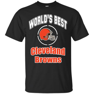 Amazing World's Best Dad Cleveland Browns T Shirts