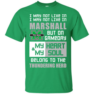 My Heart And My Soul Belong To The Thundering Herd T Shirts