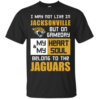 My Heart And My Soul Belong To The Jaguars T Shirts