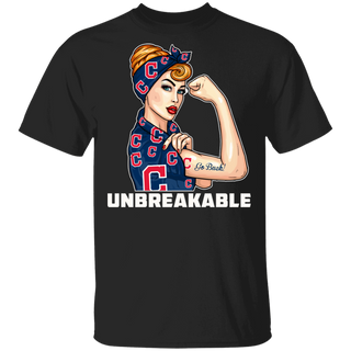 Beautiful Girl Unbreakable Go Cleveland Indians T Shirt