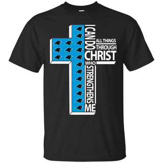 I Can Do All Things Through Christ Carolina Panthers T Shirts