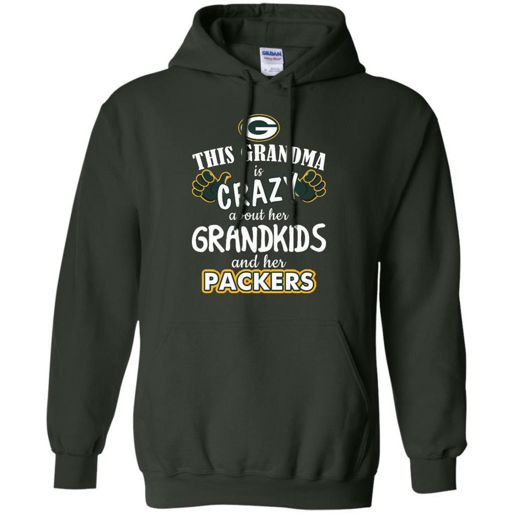 This Grandma Is Crazy About Her Grandkids And Her Green Bay Packers T Shirts
