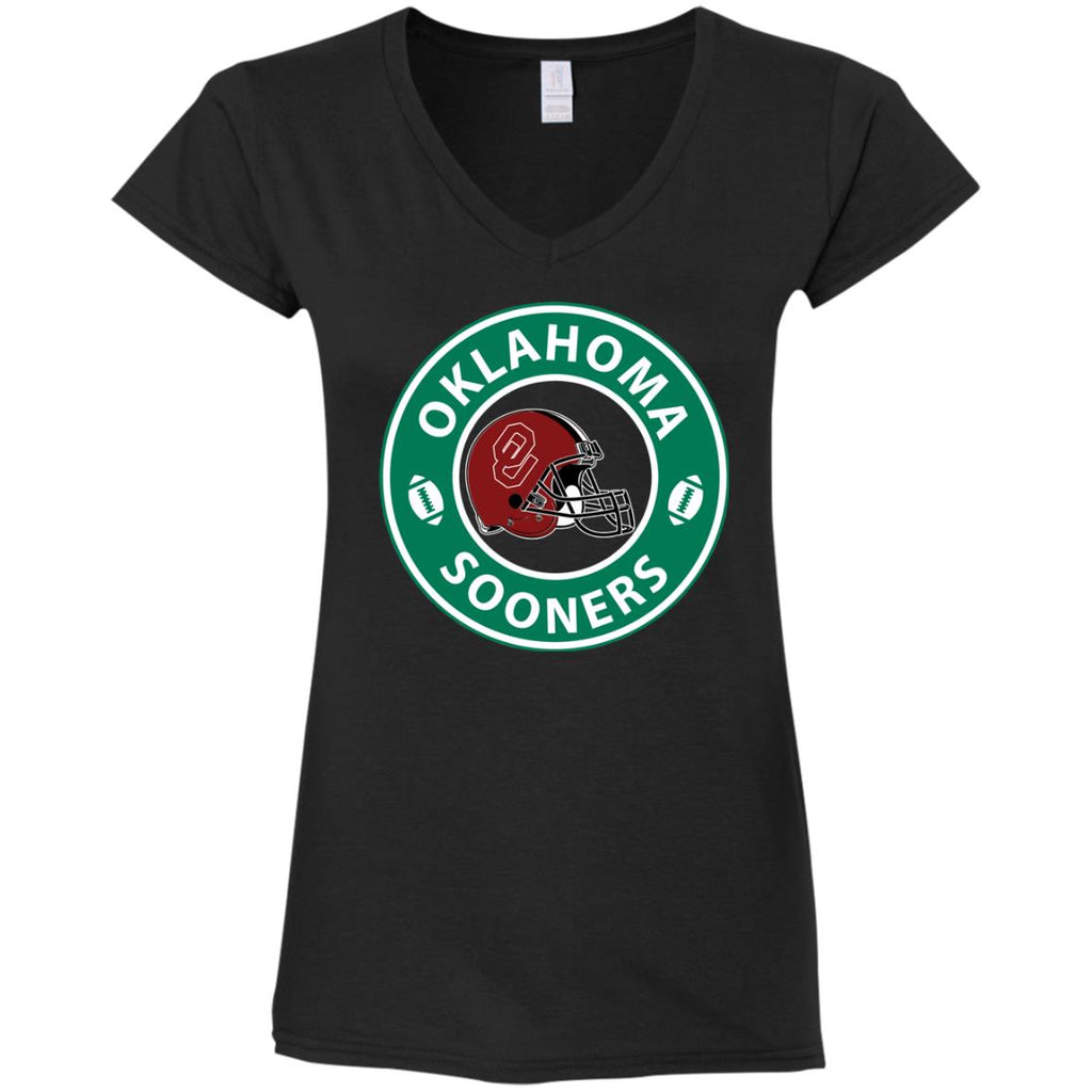 Starbucks Coffee Oklahoma Sooners T Shirts