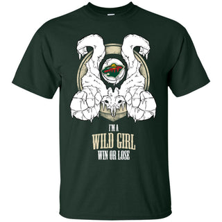 Minnesota Wild Girl Win Or Lose T Shirts