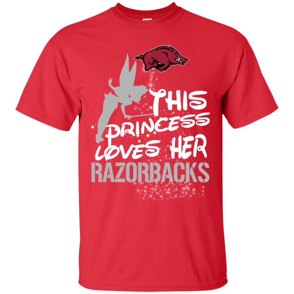 This Princess Love Her Arkansas Razorbacks T Shirts