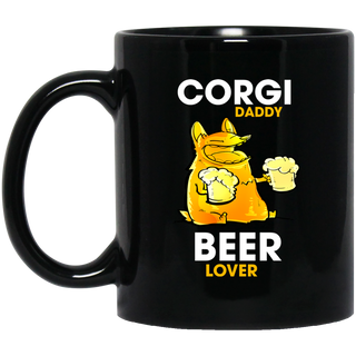 Corgi Daddy Beer Lover Mugs