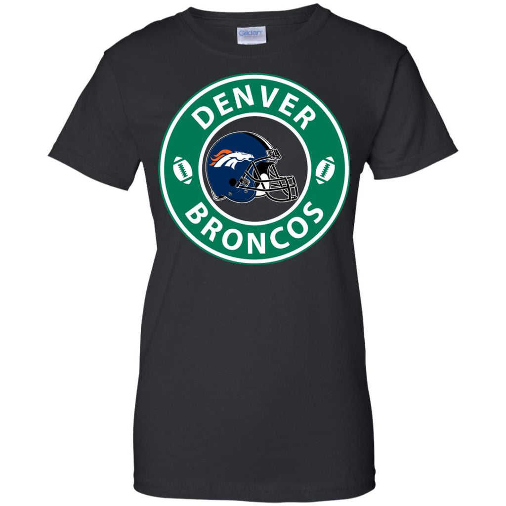 Starbucks Coffee Denver Broncos T Shirts