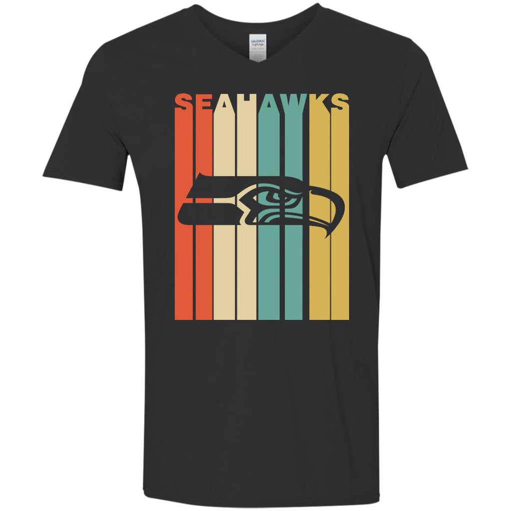 Vintage Style Seattle Seahawks T Shirt - Best Funny Store