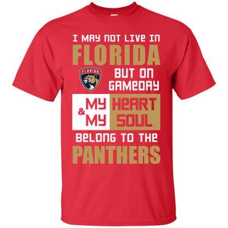 My Heart And My Soul Belong To The Panthers T Shirts
