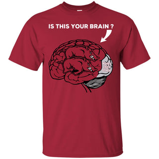 Is This Your Brain Arkansas Razorbacks T Shirt - Best Funny Store