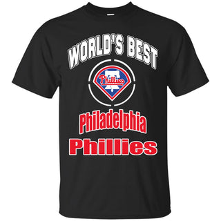 Amazing World's Best Dad Philadelphia Phillies T Shirts