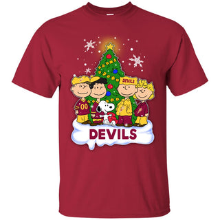 Snoopy The Peanuts Arizona State Sun Devils Christmas T Shirts