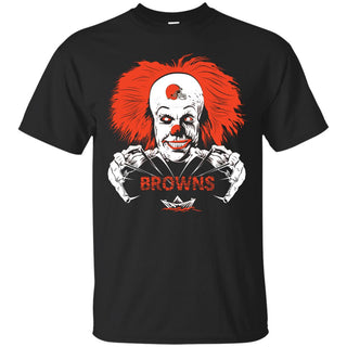 IT Horror Movies Cleveland Browns T Shirts