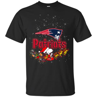 Snoopy Christmas New England Patriots T Shirts