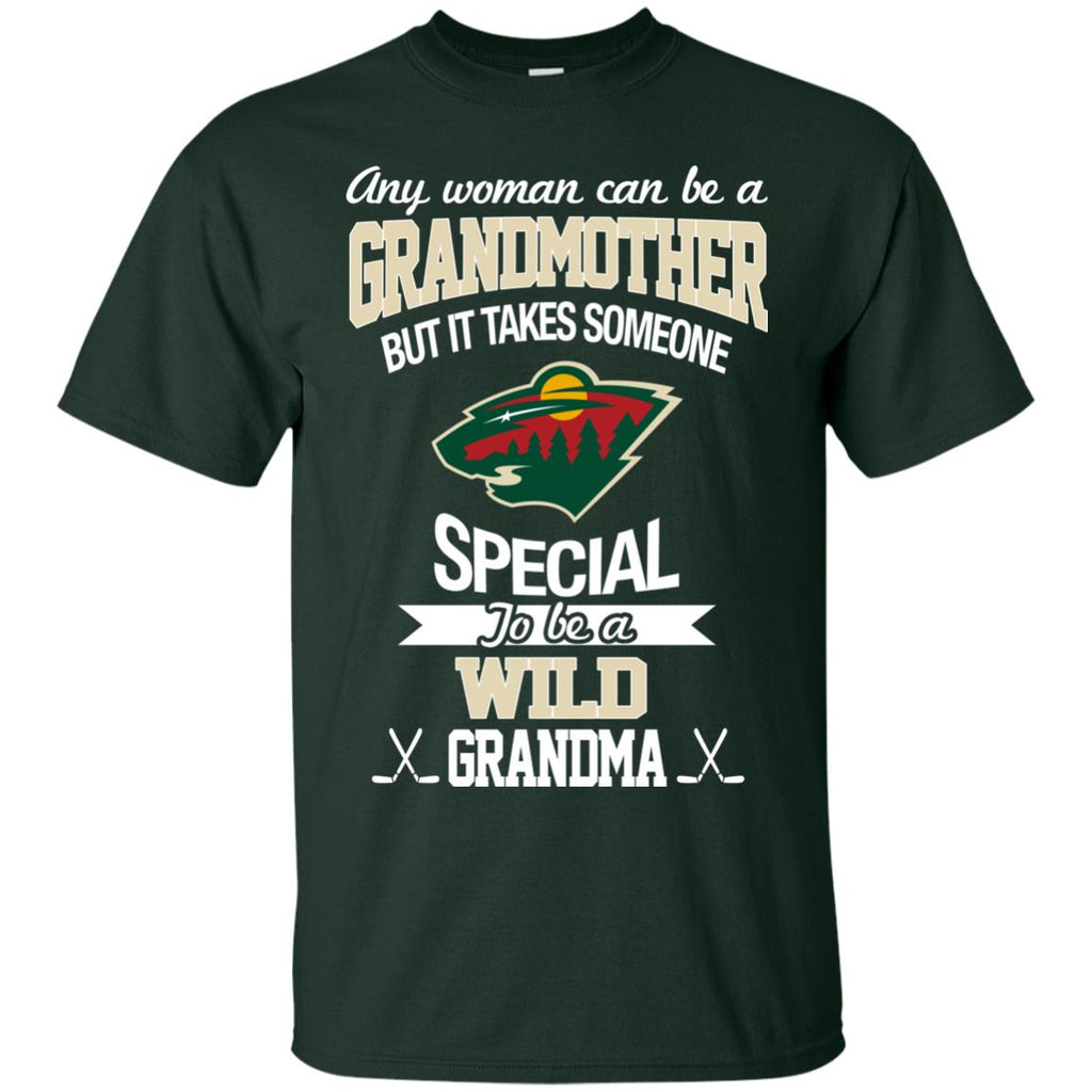 Gildan Minnesota Wild Crewneck Sweatshirt Black L