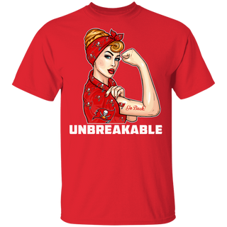 Beautiful Girl Unbreakable Go Tampa Bay Buccaneers T Shirt