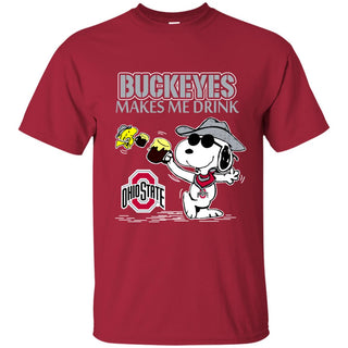 Ohio State Buckeyes Make Me Drinks T Shirts