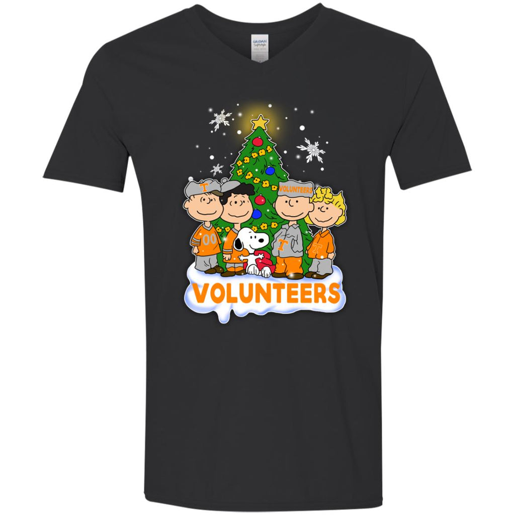 Snoopy The Peanuts Tennessee Volunteers Christmas T Shirts