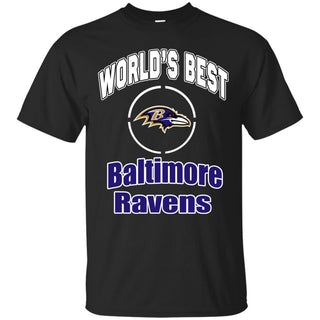 Amazing World's Best Dad Baltimore Ravens T Shirts
