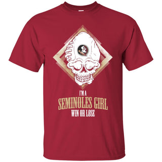 Florida State Seminoles Girl Win Or Lose T Shirts