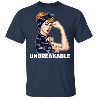 Beautiful Girl Unbreakable Go New England Patriots T Shirt