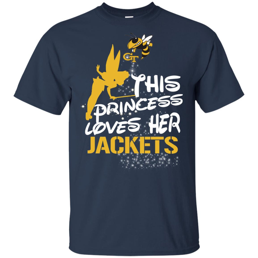 This Princess Love Her Georgia Tech Yellow Jackets T Shirts