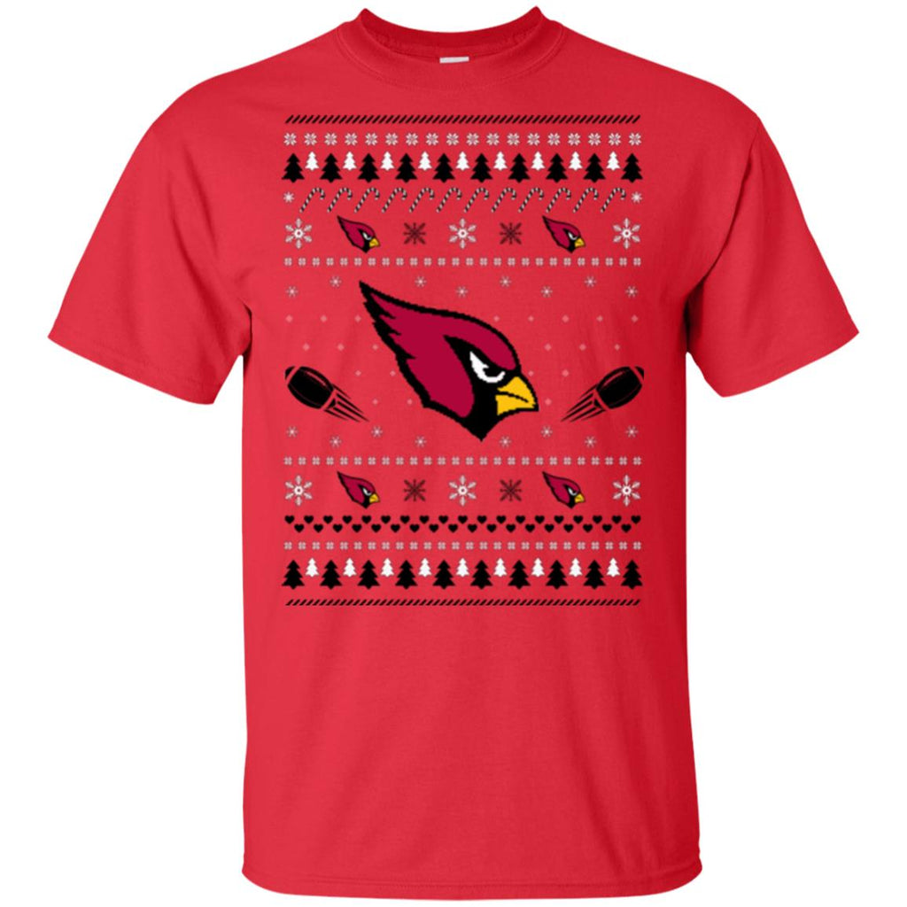 Arizona Cardinals Stitch Knitting Style Ugly T Shirts