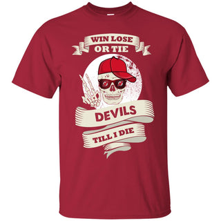 Skull Say Hi New Jersey Devils T Shirts