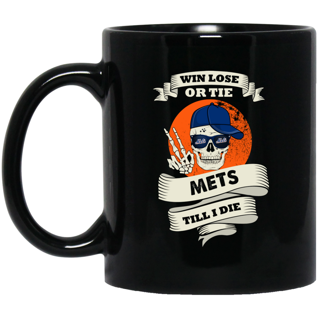 Skull Say Hi New York Mets Mugs