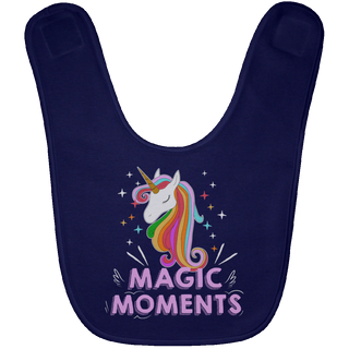 Magic Moments Unicorn Snap Bibs