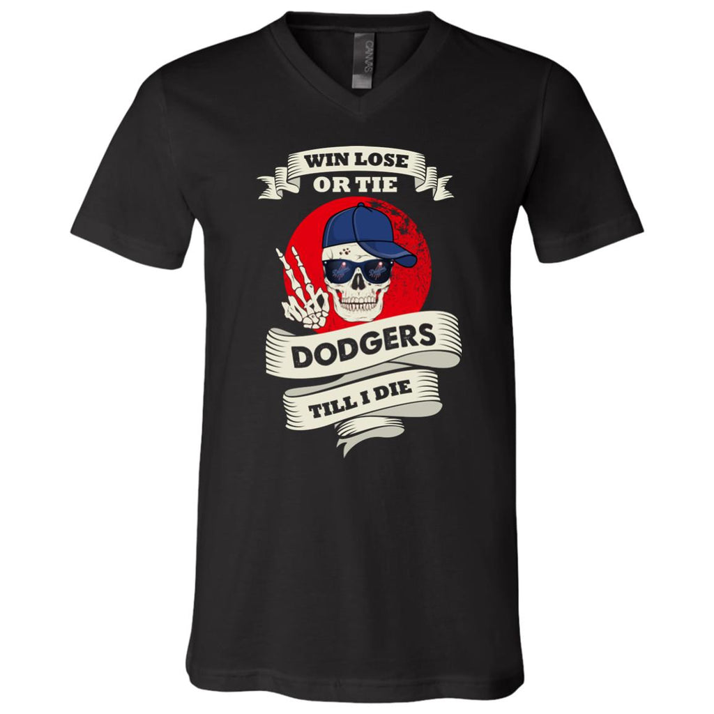 Skull Say Hi Los Angeles Dodgers T Shirts