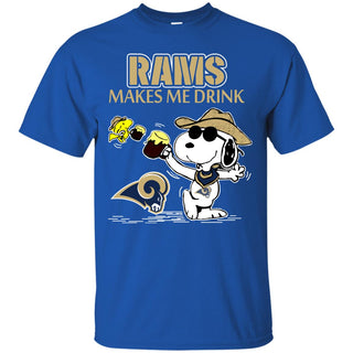 Los Angeles Rams Make Me Drinks T Shirts